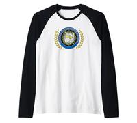Logo George Clinton Atomic Dog Crest Maglia con Maniche Raglan