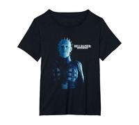 Logo Hellraiser Inferno VI PAPL14566 Maglietta, Donna Plus-Size, Nero, 3X