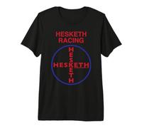 Logo Hesketh Racing Team Classic Clean Retro Maglietta Premium