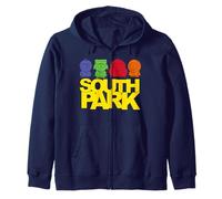 Logo Hip Hop di South Park Kyle Kenny Cartman Stan Pose Classica Felpa con Cappuccio