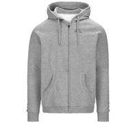 Logo Jack Slim - Fleece - Hoodie Full Zip - Uomo - Grey MD Mel