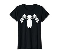 Logo Marvel Spider-Man Venom Symbiote Maglietta, Donna, Nero, 3XL