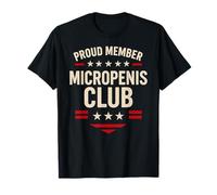 Logo Micropenis Club, Pene Piccolo Imbarazzante Divertente Maglietta