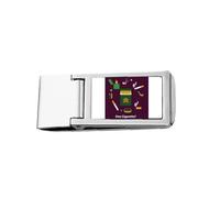 Logo More Than A Cigarette Slim Money Clip Acciaio Titolare Tasca Portafoglio