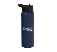 Logo Mustang Script Stainless Steel Insulated Water Bottle