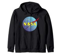 Logo NASA - Medaglia d'oro - Stile Giallo Felpa con Cappuccio