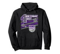 Logo NBA per Il 4° Compleanno di Sacramento Kings per Ragazzi Felpa con Cappuccio