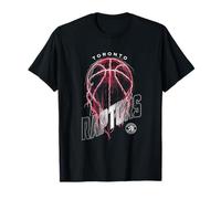 Logo NBA Toronto Raptors Lightning Bolt Basketball Maglietta