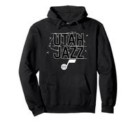 Logo NBA Utah Jazz Playbook Felpa con Cappuccio