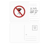 Logo No Cooking Art Deco Fashion Cartolina Carta Persona Importante Anniversario