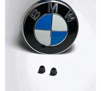 Logo originale BMW per il cofano, con gommini