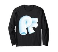 Logo Paul Frank White Bubble PF Maglia a Manica