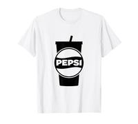 Logo Pepsi Ice Cold Retro Snow Grafica Fresca e Fresca Maglietta