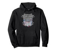 Logo per Band Vintage degli Anni '70 dei Lynyrd Skynyrd Southern Rock Felpa con Cappuccio