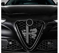 Logo per Griglia compatibile con alfa romeo Giulia e Stelvio, Stemma Tuning