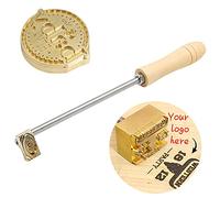 Logo personalizzato che marca il ferro, metallo personalizzato che marca il timbro di calore del ferro che fa il corredo, legno su ordinazione che brucia il timbro che riscalda per il dolce della