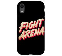 Logo Pretty Fight Arena Custodia per iPhone XR