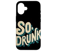 Logo Pretty So Drunk per uomo e donna Custodia per iPhone 16