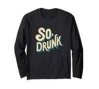 Logo Pretty So Drunk per Uomo e Donna Maglia a Manica