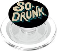 Logo Pretty So Drunk per uomo e donna PopSockets PopGrip per MagSafe