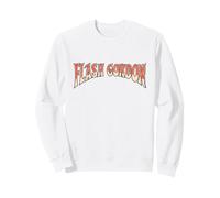 Logo retrò con Testo a Fumetti Flash Gordon Felpa