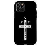 Logo retrò di Kevin Smith Clerks 3 Elias Christian Crypto Club Custodia per iPhone 11 Pro