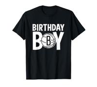 Logo retrò NBA Birthday Boy dei Brooklyn Nets Maglietta