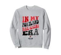 Logo retrò Wave dell'era NBA in My Portland Trail Blazer Felpa