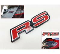 Logo RS rosso 3D per Honda Fit Jazz Civic CRV HRV multimodello emblema distin...