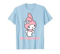 Logo Sanrio My Melody Maglietta, Uomo, Celeste, M