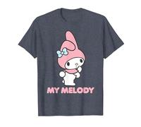 Logo Sanrio My Melody Maglietta, Uomo, Pervinca, XXL