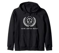 Logo SCP Foundation Felpa con Cappuccio