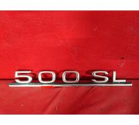LOGO SCRITTA EMBLEMA Mercedes-Benz R107 500SL A1078170915 NUOVO ORIGINALE