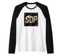 Logo SDP nel Vuoto Maglia con Maniche Raglan