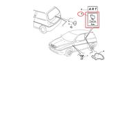 LOGO SIGLA MODELLO ''DODO'' LANCIA Y ORIGINALE 46838522