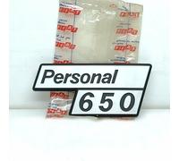LOGO SIGLA MODELLO IN ALLUMINIO FIAT 126 "PERSONAL 650"