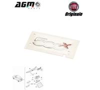 Logo sigla modello scritta 500X lucida posteriore originale fiat 500X 51945106