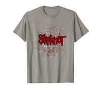Logo Slipknot Scribble Star Maglietta, Uomo, Ardesia, 3XL