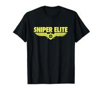 Logo Sniper Elite Giallo Maglietta