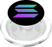 Logo Solana La Crypto A Regola È SOL Crypto Logo PopSockets PopGrip per MagSafe