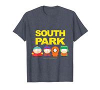 Logo South Park Gang sotto Maglietta, Uomo, Pervinca, 6XL