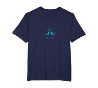 Logo specializzato in Cure respiratorie Breathing Easy Maglietta, Uomo Taglie Grandi, Navy, 2X Tall