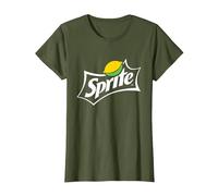 Logo Sprite Limone Maglietta, Donna, Oliva, XL