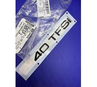 Logo Stemma AUDI 40 TFSI 50TFSI TFSI Nero Originale A3 A4 A5 A6 A7 Q3 Q4 Q5 Q2