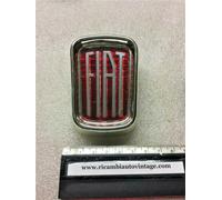 Logo Stemma Fregio Anteriore Fiat 1100R in Plastica Cromata Cigala & Bertinetti