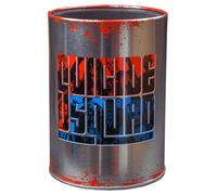Logo Suicide Squad progettato refrigeratore per lattine in metallo stilizzato un