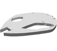 Logo Testa Alieno per Moto BMW S1000RR Stemma Decorazione Stampato 3D