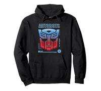 Logo Transformers Autobots Gen 01 Optimus Prime Felpa con Cappuccio