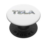 Logo TSLA Crisp PopSockets PopGrip Adesivo