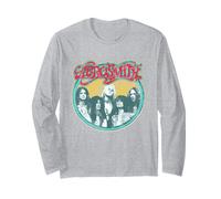Logo Ufficiale Aerosmith Get A Grip Maglia a Manica
